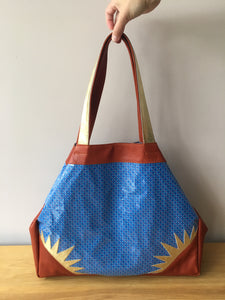 Cabas Flash Bleu