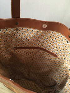 Cabas Jackie Camel