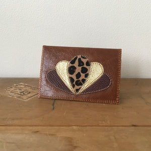 Porte-carte Charlotte camel