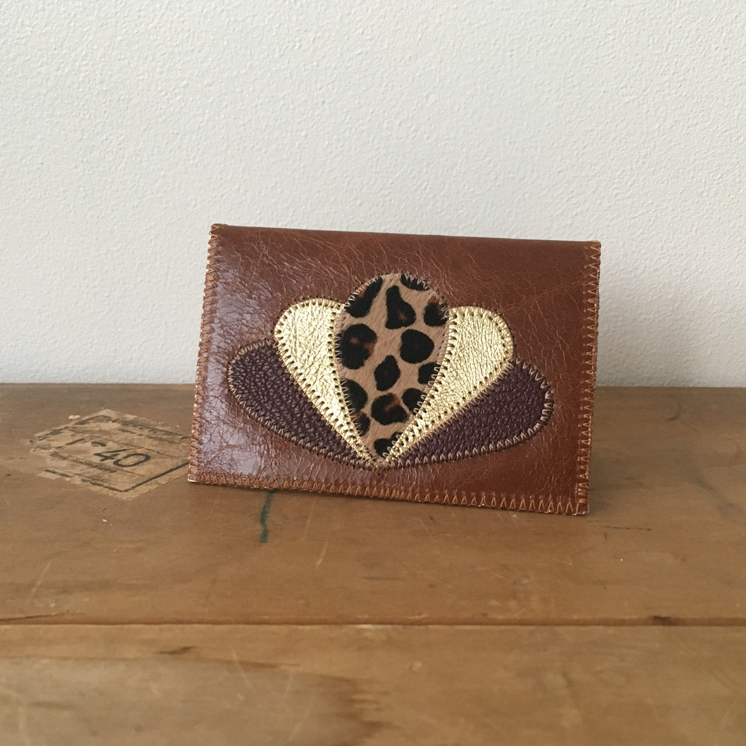 Porte-carte Charlotte camel