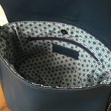 Charger l&#39;image dans la galerie, Sac Callas python gris Bleu