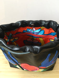 Sac bourse Swallow noire