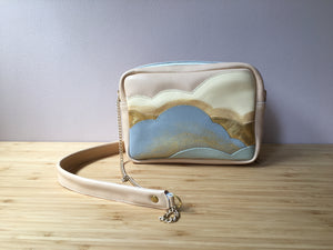 Petite Sacoche Clouds pastel jaune