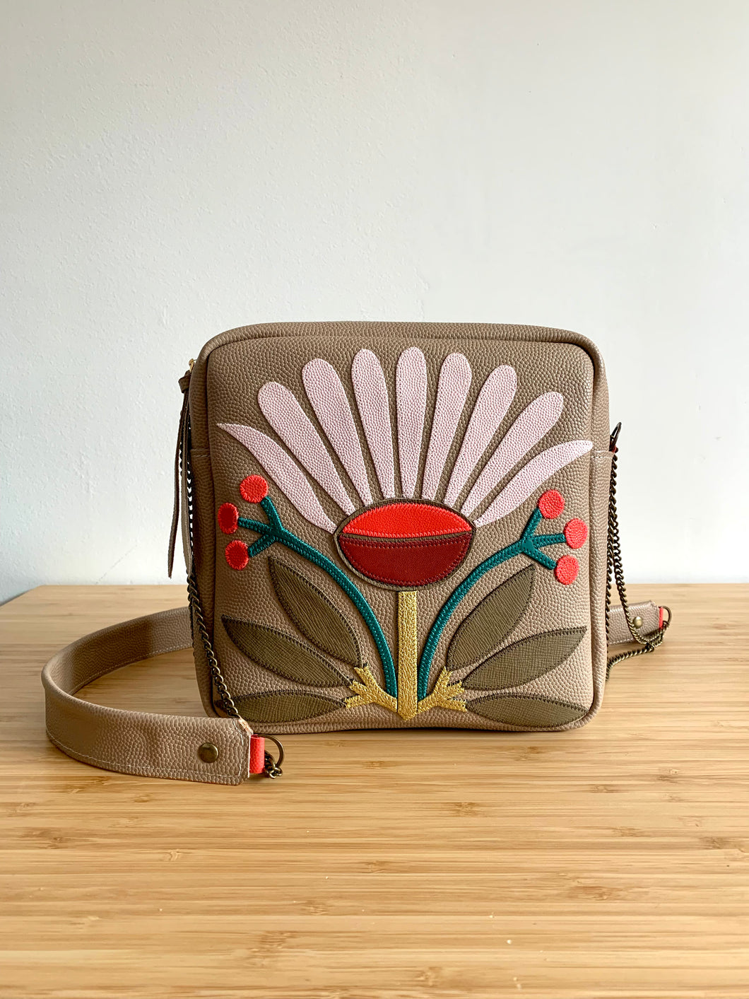 Grande Sacoche Alma beige