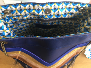 Sac seau Maddie marine